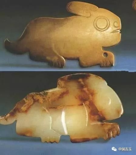 古玉真假 真假古玉 对比  （左真右假）                     TAG：古玉鉴定 高古玉 四川文物鉴定 成都文物 ...