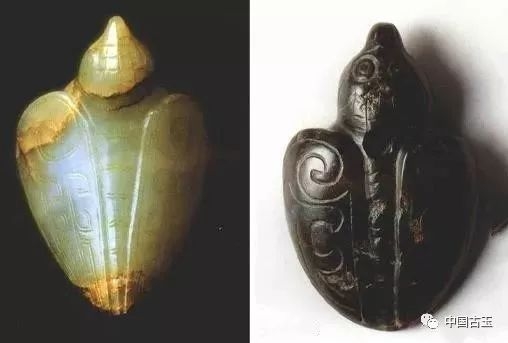 古玉真假 真假古玉 对比  （左真右假）                     TAG：古玉鉴定 高古玉 四川文物鉴定 成都文物 ...