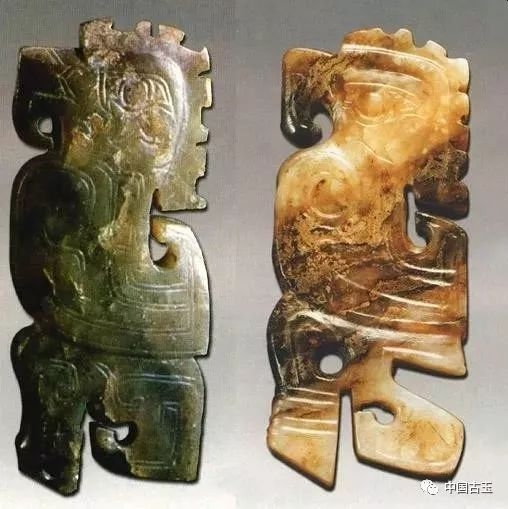 古玉真假 真假古玉 对比  （左真右假）                     TAG：古玉鉴定 高古玉 四川文物鉴定 成都文物 ...