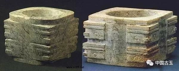 古玉真假 真假古玉 对比  （左真右假）                     TAG：古玉鉴定 高古玉 四川文物鉴定 成都文物 ...