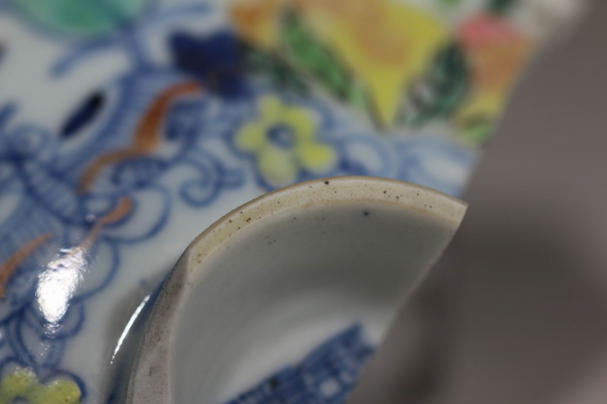 清 嘉庆 斗彩 描金 NO.7581