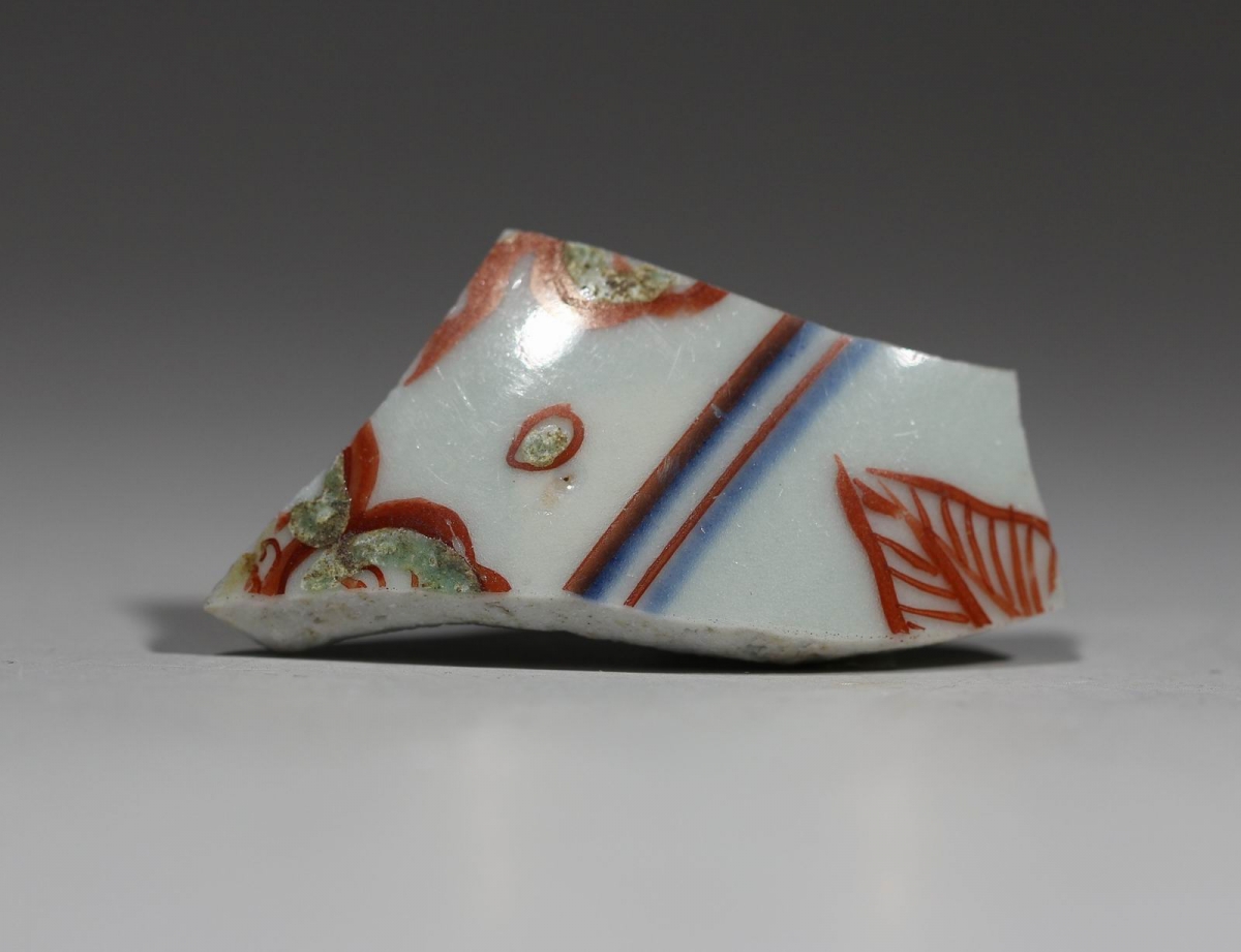 明代 嘉靖 青花五彩