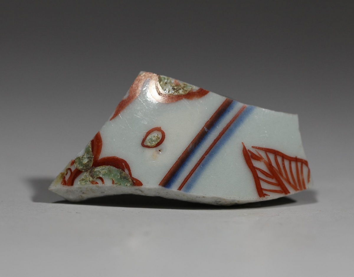 明代 嘉靖 青花五彩