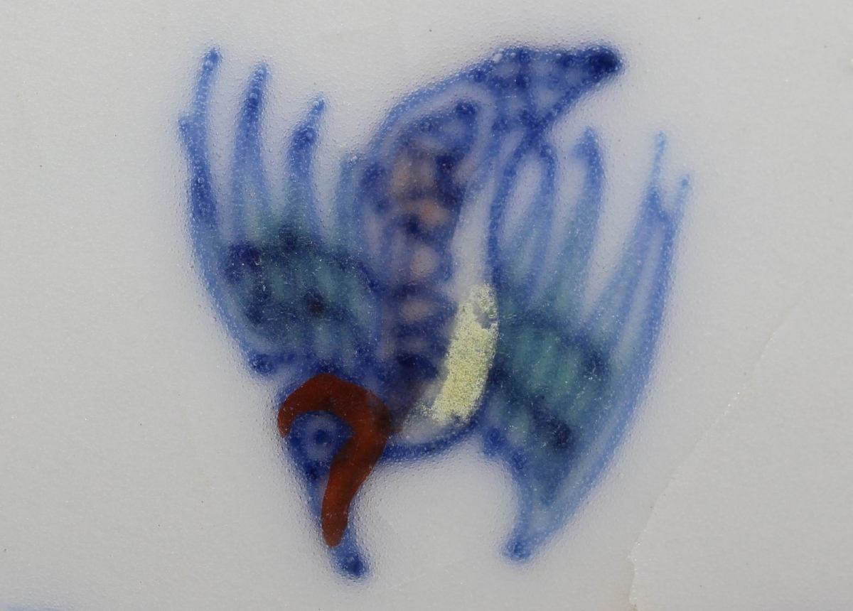 清 嘉庆 道光 斗彩 荷塘