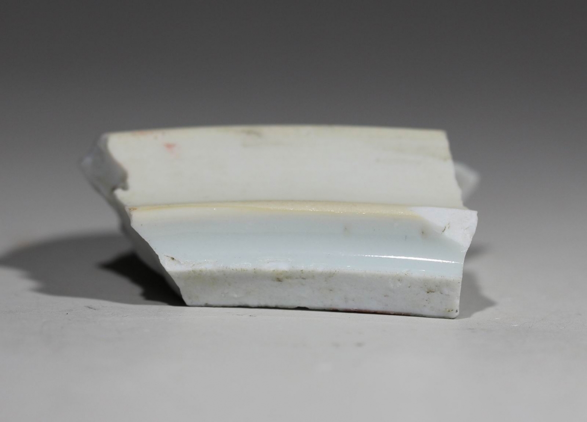 康熙 五彩  双圈足