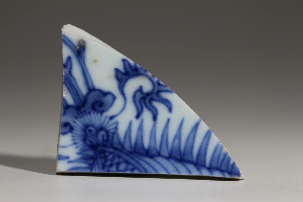 【御瓷】清 康熙 浙青 官仿官 寄托款 大明正德年制