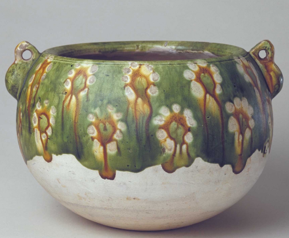 01 唐代 巩义窑三彩双系罐_2.jpg