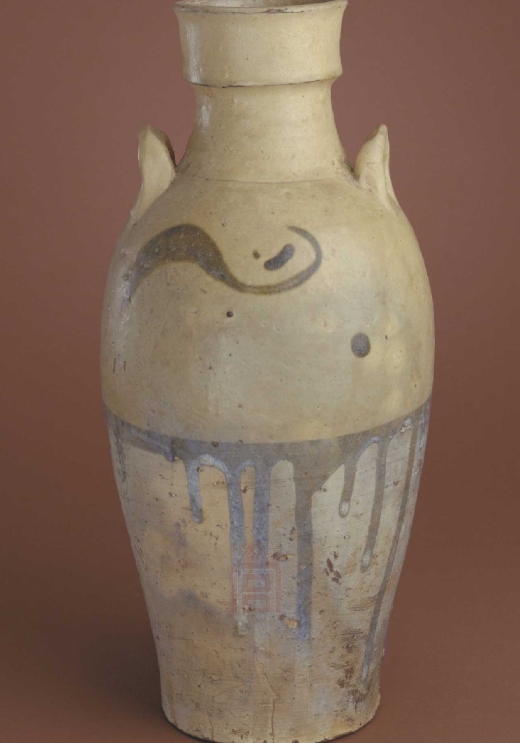 01 唐代 琉璃厂窑绿彩双系瓶_1.jpg