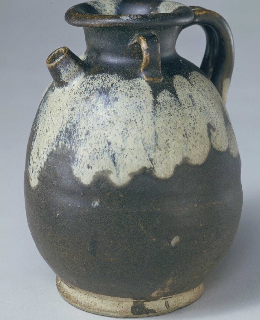 01 唐代 鲁山窑黑釉蓝斑壶_2.jpg