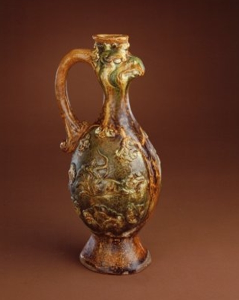 01 唐代 三彩凤首壶_1.jpg