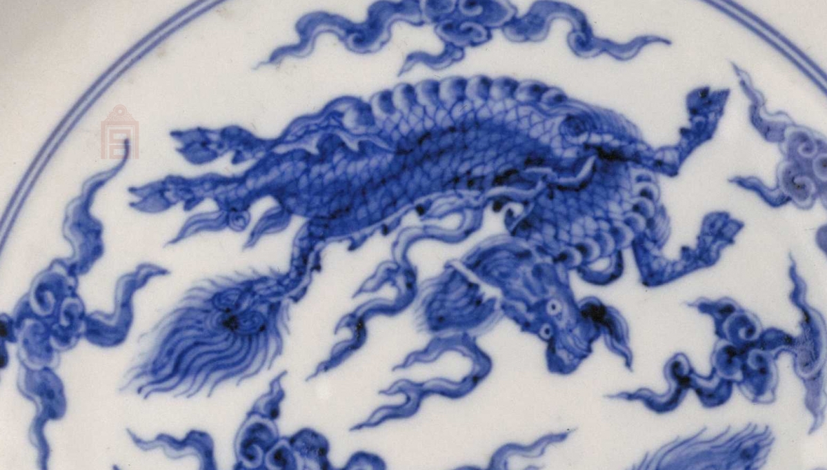 06.5  明代 成华 青花麒麟纹盘_07.jpg