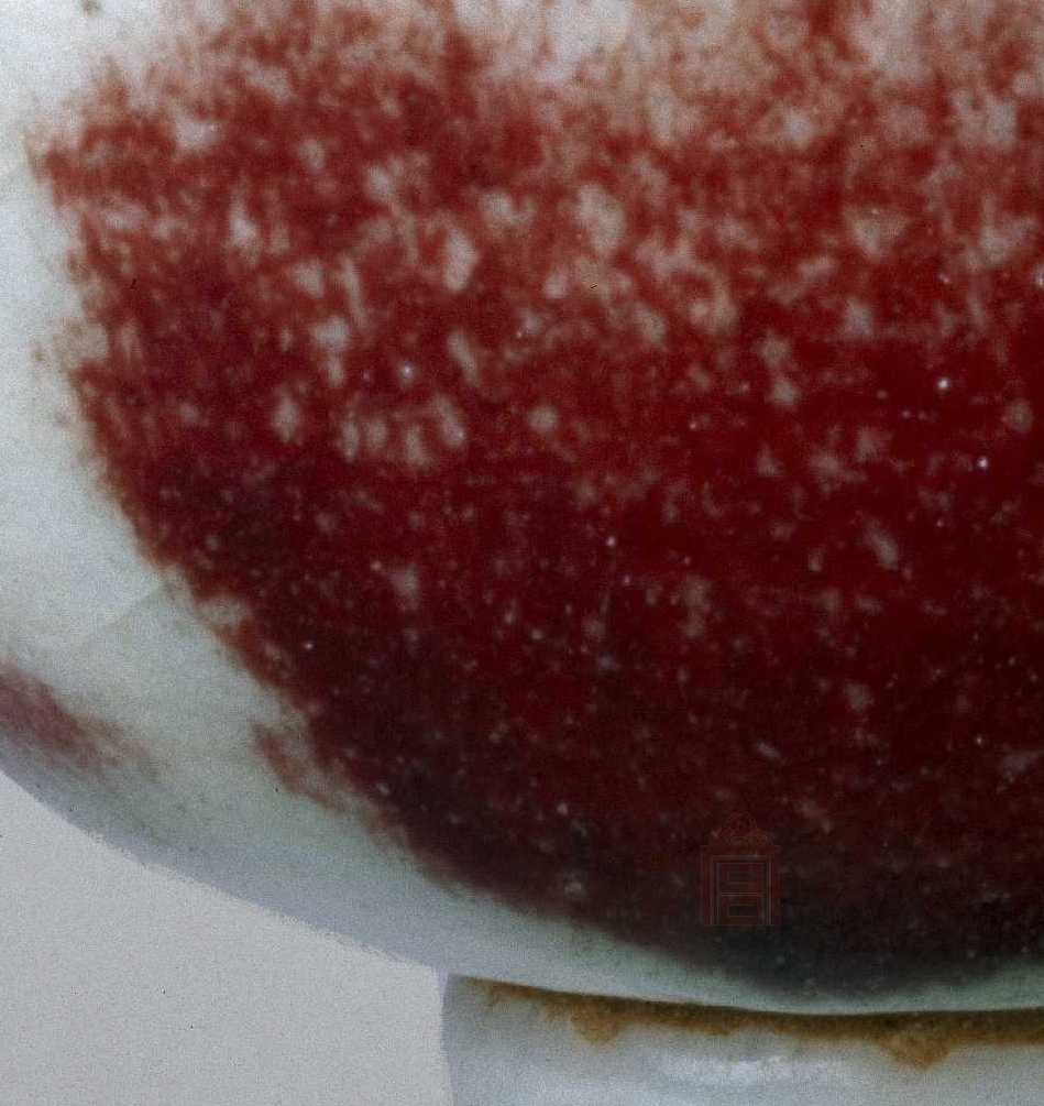 元代 景德镇窑釉里红转把杯|故宫