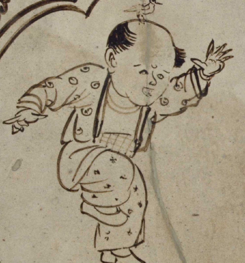 02 宋代 磁州窑白地黑花婴戏纹枕007.jpg