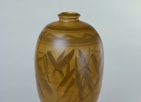 02 宋代 黄釉黑彩竹纹瓶_00.jpg