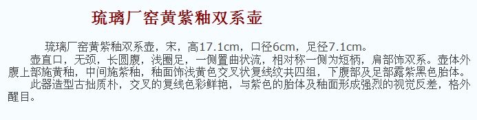 02 宋代 琉璃厂窑黄紫釉双系壶_1.jpg