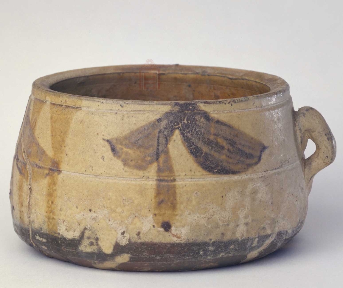 02 宋代 琉璃厂窑弦纹加彩单耳缸_4.jpg