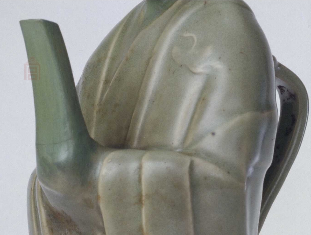 02 宋代 耀州窑青釉人形执壶_10.jpg