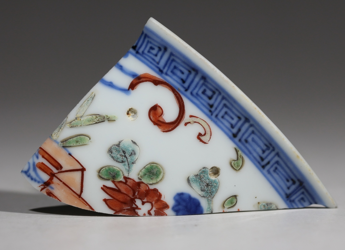 【御瓷】明·嘉靖 万历 青花五彩 NO.7883