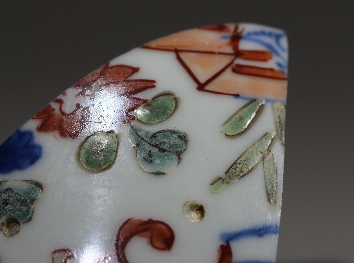 【御瓷】明·嘉靖 万历 青花五彩 NO.7883