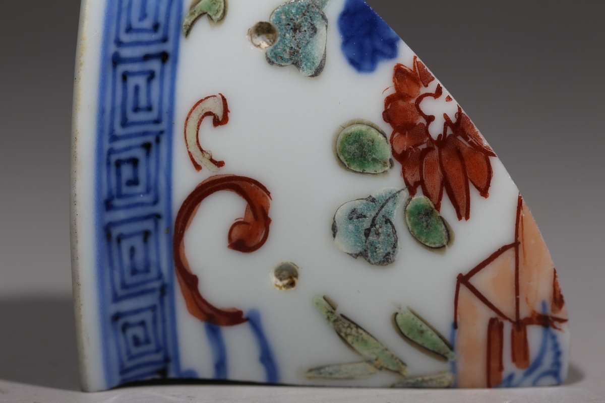 【御瓷】明·嘉靖 万历 青花五彩 NO.7883