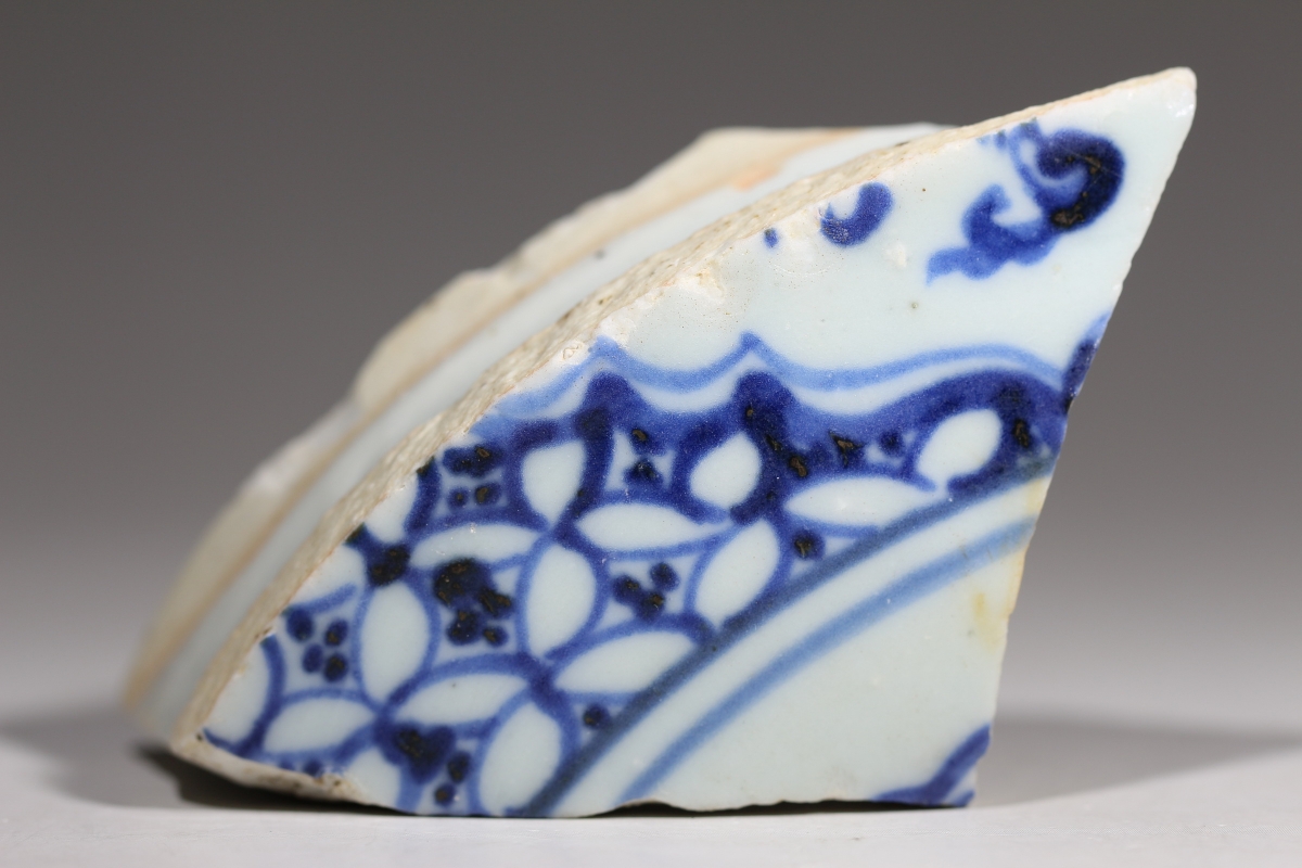 元·青花 大缸 苏麻离青 麻仓土 NO.7885