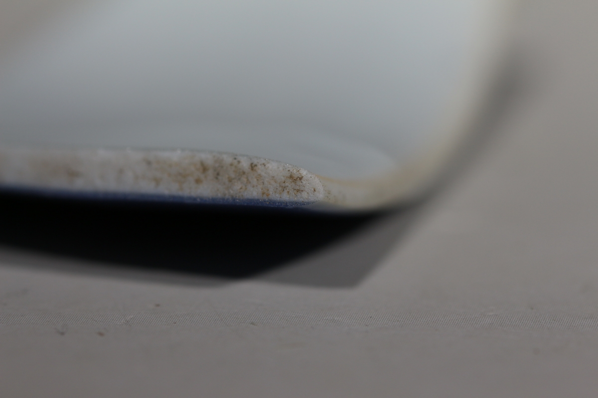 清·雍正 天蓝釉