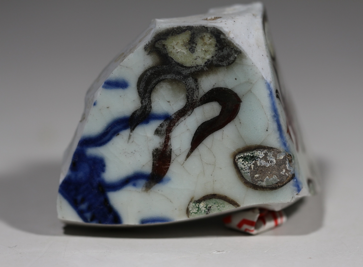 【御瓷】明·嘉靖万历 五彩 龙纹 大件 NO.7924