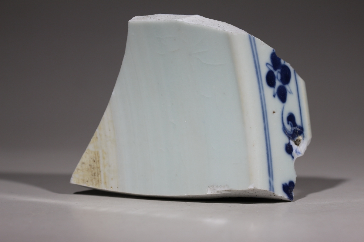 清·康熙 浙青 青花 NO.7925