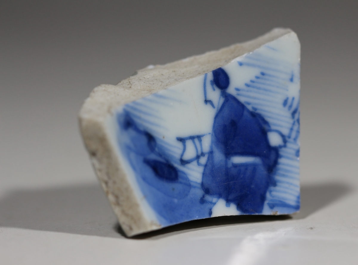 青花 人物 NO.7930