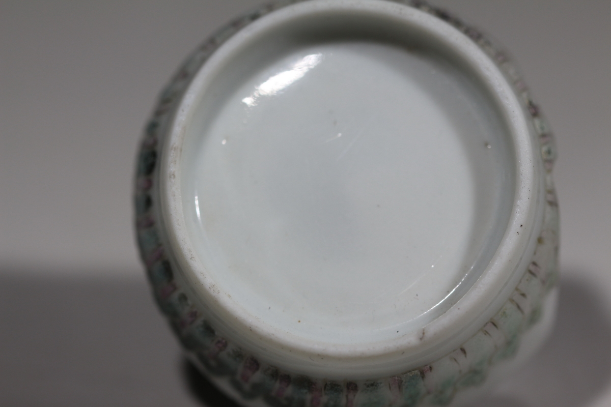 清·雍正 粉彩 NO.7934