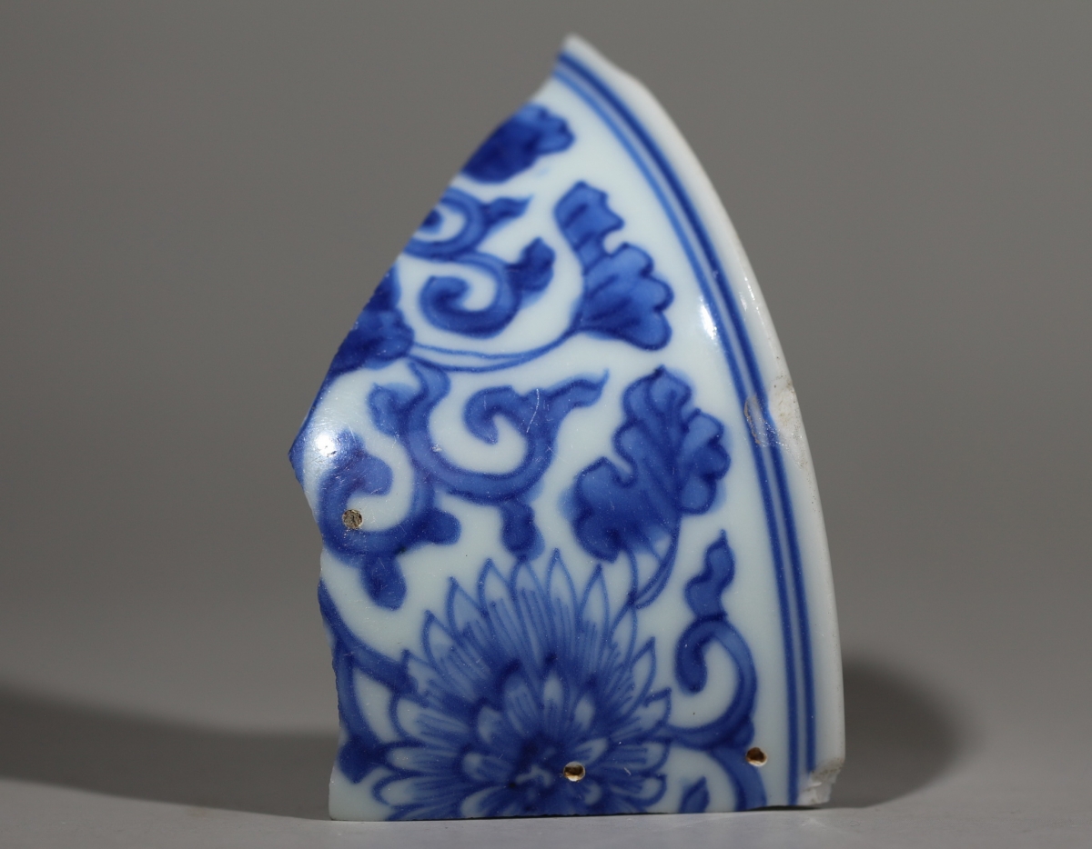 清·康熙 浙青 青花 NO.7939