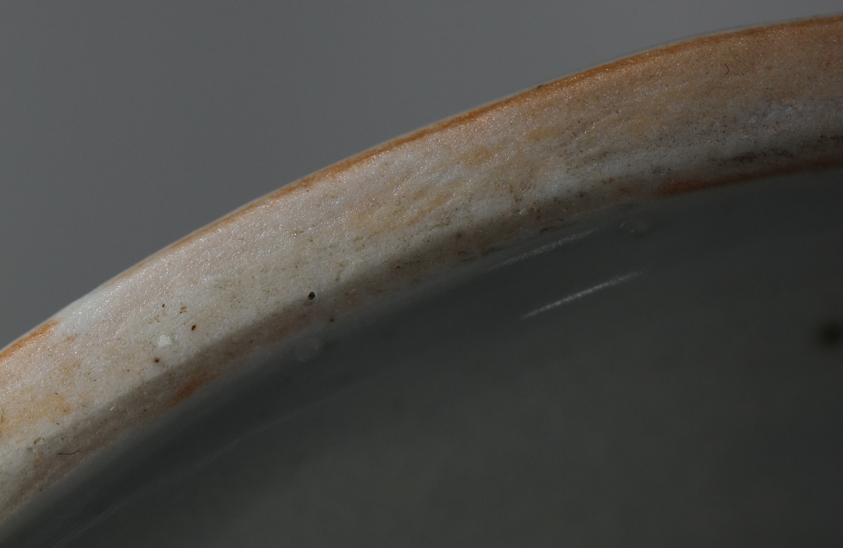 【御瓷】明·嘉靖 回青 青花 烛台 NO.7981