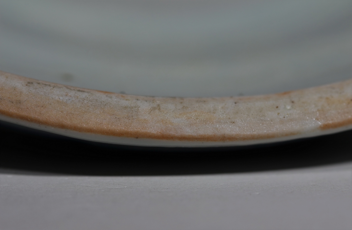 【御瓷】明·嘉靖 回青 青花 烛台 NO.7981