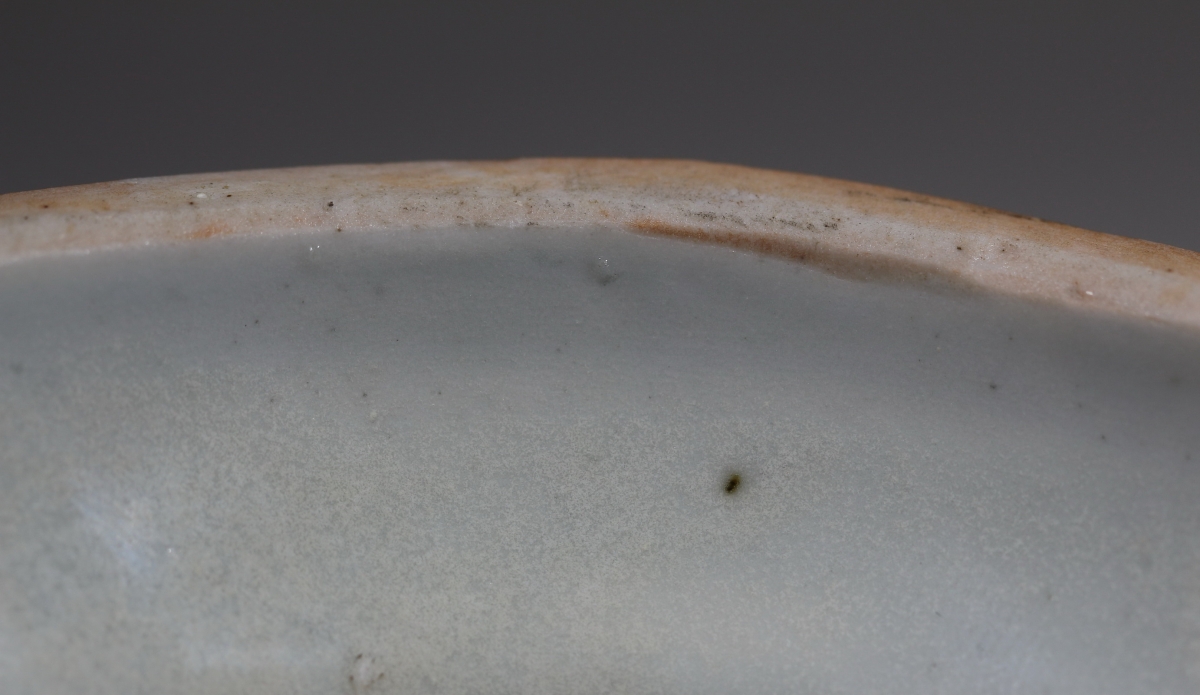 【御瓷】明·嘉靖 回青 青花 烛台 NO.7981