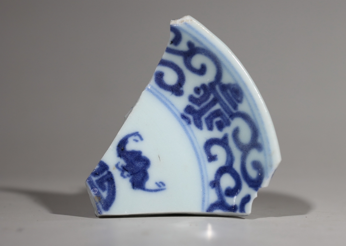 清·雍正 浙青 福寿 蝙蝠 寿字 NO.7968