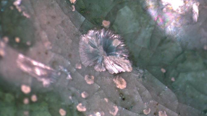 古陶瓷绿釉 结晶斑