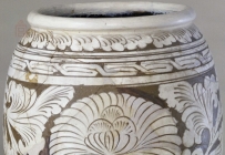 宋代 当阳峪窑剔花缸 |故宫