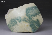 唐代 长沙窑 绿釉 壶