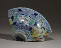 清 嘉庆 斗彩 描金 NO.7581