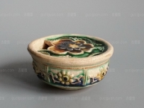 唐三彩  文房 滴水   NO.7371