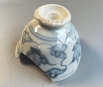 元青花 元代 青花 高足杯 7173