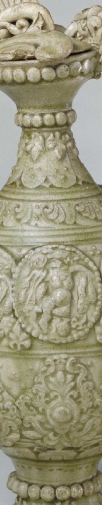 唐代 青釉凤首龙柄壶 | 故宫博物院