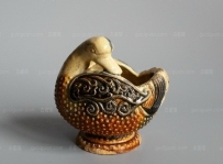 唐三彩 鸳鸯  文房 水盂  NO.7373