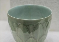 北宋  汝窑天青釉刻花莲瓣纹温碗- 河南省文物考古研究院藏