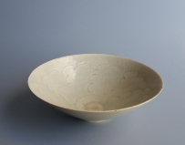 宋代景德镇窑影青刻花碗 NO.6772