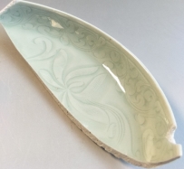 南宋 龙泉窑 梅子青 满釉 支钉烧 顶级 7178，不输于定窑