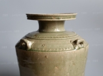 西晋越窑青瓷罂 盘口壶 酒壶 NO.769 一级