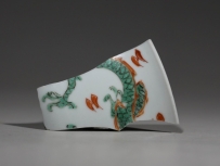 康熙 五彩 三爪 龙纹 NO.7593