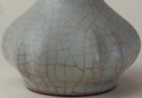 宋代 官窑青釉蒜头瓶 |故宫