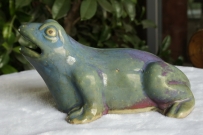 雕塑瓷  青蛙  NO.7341